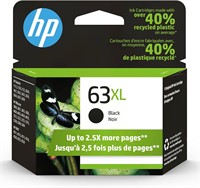 HP 63XL Black Ink | DeskJet, ENVY, OfficeJet