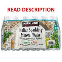 Kirkland Sparkling Water, 16.9oz, 23ct