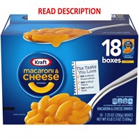 Kraft Original Mac & Cheese (7.25 oz., 18 ct.)