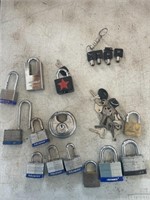 Pad locks (no keys), Harley Davidson keys