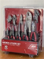 ACE wrench & pliers set