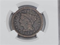 1848 Graded Coin See Label