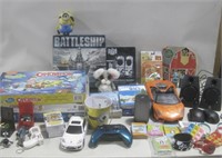 Assorted Board Games & Various Toys See Info