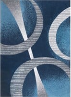 Indus Rug  Blue/Gray  7'8x10'7 Rectangle