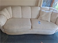 Schadig White sofa 92×30x26