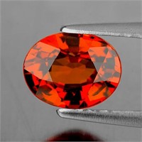 Natural Orange Spessartite Garnet [Flawless-VVS]