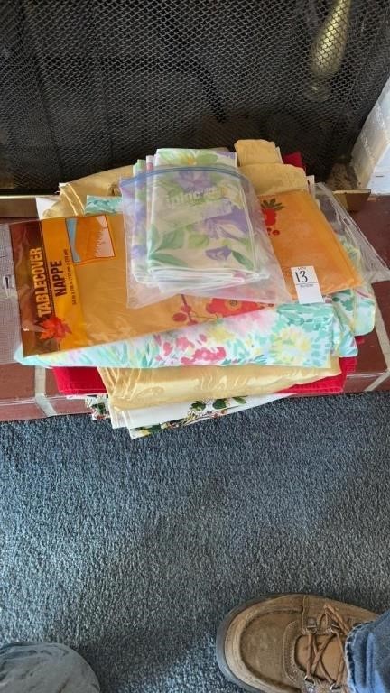 Lot of table cloths