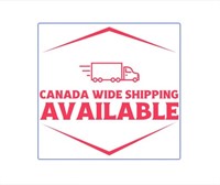 CANADA WIDE SHIPPING AVAILABLE