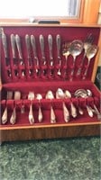 1847 Rogers brother silver plated flatware in