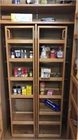 Pantry cupboard lot of food and cooking supplies