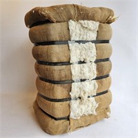 Large Cotton Bale -Display or Fiber Crafts -soiled
