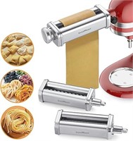 Pasta Attachment for KitchenAid Mixer,3-Piece kitc