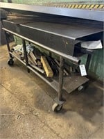 Rolling cart made from steal