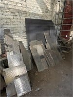 Diamond plate expanded sheet metal see pictures
