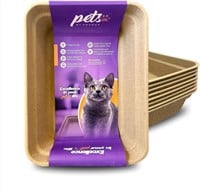 8pk Large Cat Litter Box (17x13x4)