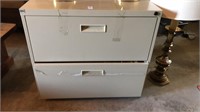 2 drawer hanging file cabinet 30in x 18in x 26