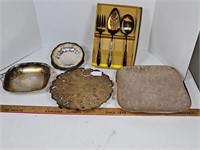 Silverplate Serving Trays & Bowls, & Serving Ware
