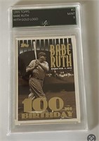 1995 Topps #3 Babe Ruth Card