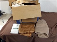 A box of sheets and curtains $956
19x20 16