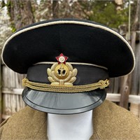 ORIGINAL SOVIET 1990 High Ranking Officers Visor