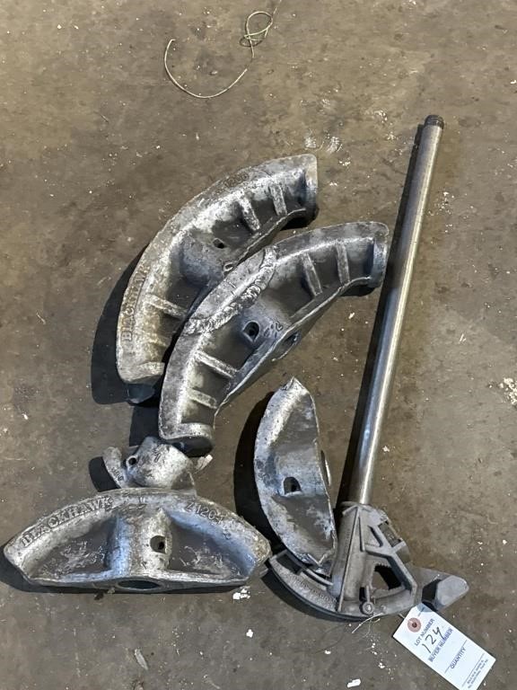 Five piece pipe bender. See pictures.