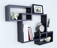 NEW $45 Ballucci Cube Floating Shelves, 3 Square