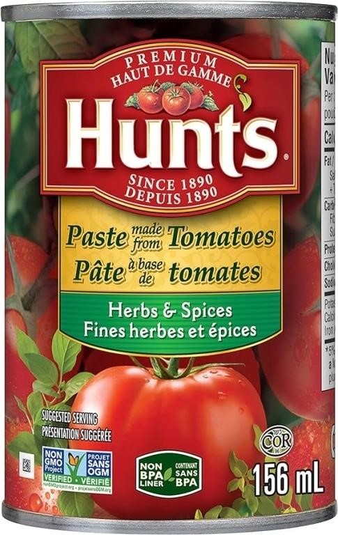 Hunt's Herbs & Spices Paste made from Tomatoes, 15