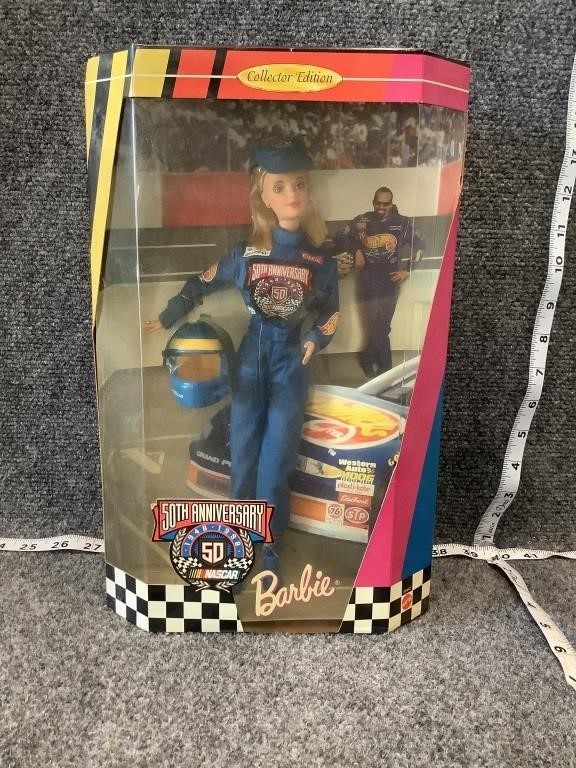 50th Anniversary NASCAR Barbie Collectible