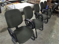 5-- WAITING ROOM TYPE CHAIRS