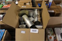 box of dryer vents & accessories