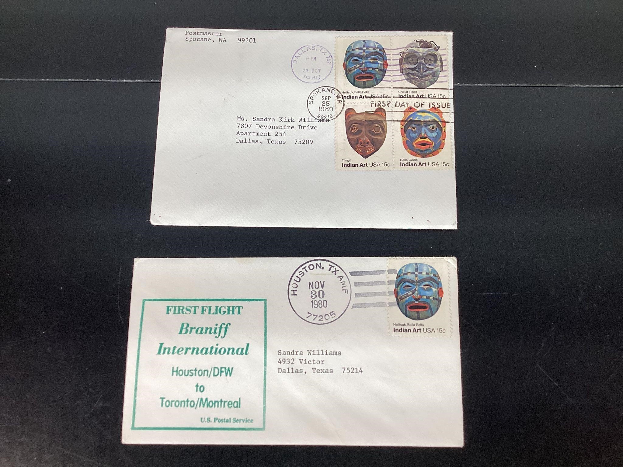 Sealed First Day Issue Mail Covers Set Indian ART