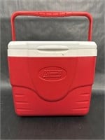 Red Coleman Portable Cooler