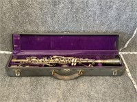 Old Clarinet with Lined Case