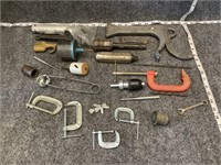 Clamp and Miscellaneous Tool Bundle