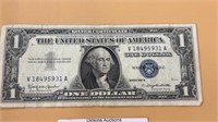 1957B silver certificate, dollar