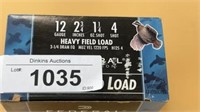 12 gauge heavy field load