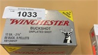 12. Gauge buckshot 15 pack.