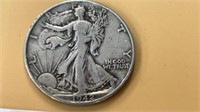 Standing liberty half dollar 1942