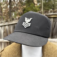 VNTG ORIGINAL US NAVY PETTY OFFICER UTILITY CAP