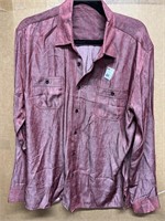 Size Medium Coofandy men long sleeve shirt