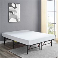 Foldable Metal Platform King Bed Frame