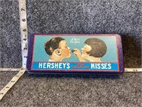 Hersheys Milk Chocolate Kisses Metal Box