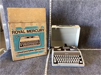Royal Mercury Manual Portable Typewriter