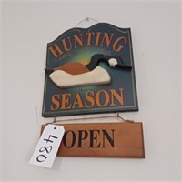 HUNTING SIGN