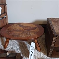 PHEASANT FOOT STOOL