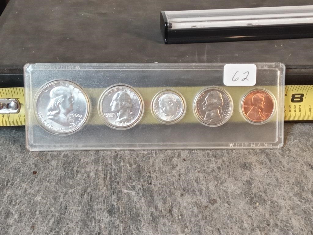 1960 UNC year coin set