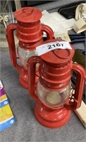 Red gas lanterns