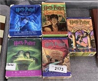 Harry Potter series, unabridged audio tapes