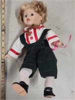 12" Busch Gardens Porcelain Boy Collectible Doll