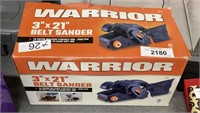 Warrior 3"X 21” belt sander